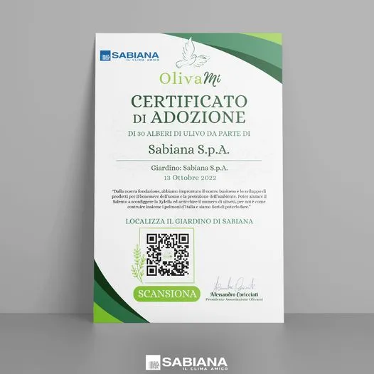 Sabiana's Garden: our social and sustainable contribution